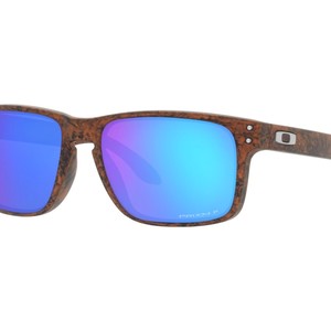 Oakley Verve Collection Holbrook Glasses - Prizm Sapphire Polarized Lenses - Verve Copper Penny Frame